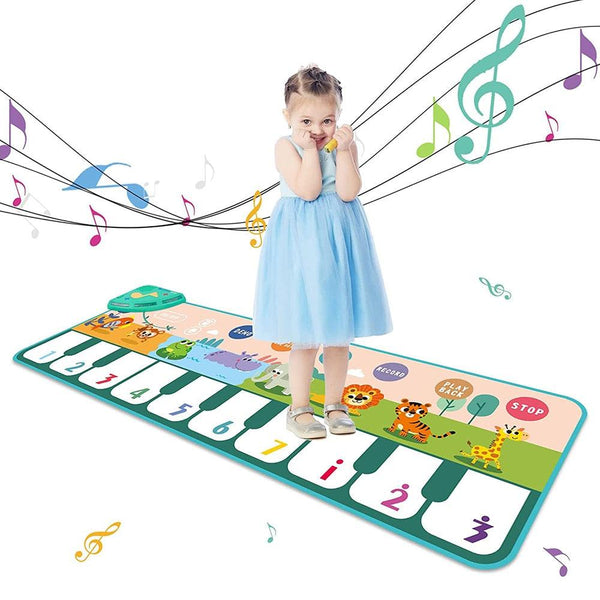 Tapete educativo musical de piano para crianças - Encontrei Na Net