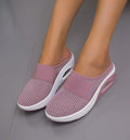 Sapatos Slip On em malha