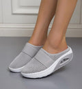 Sapatos Slip On em malha