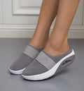 Sapatos Slip On em malha