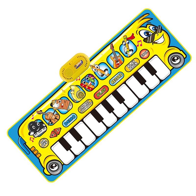Tapete educativo musical de piano para crianças - Encontrei Na Net