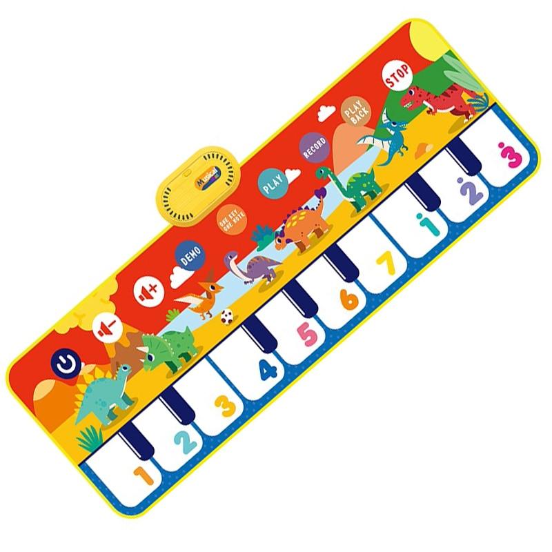 Tapete educativo musical de piano para crianças - Encontrei Na Net