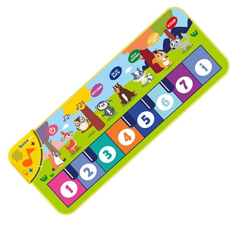 Tapete educativo musical de piano para crianças - Encontrei Na Net