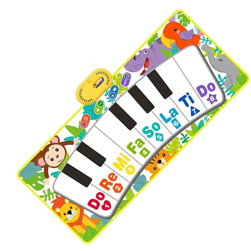 Tapete educativo musical de piano para crianças - Encontrei Na Net