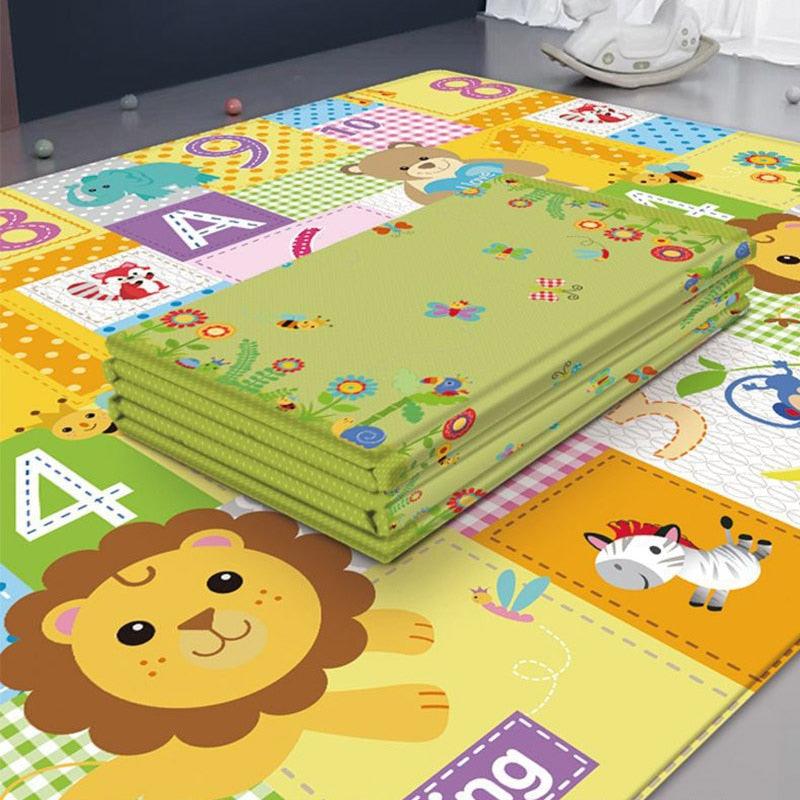 Tapete Educacional Infantil Antitérmico Dobrável Dupla Face - Encontrei Na Net