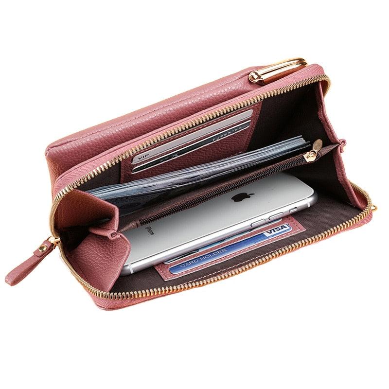 Bolsa Transversal Feminina de Ombro em Couro - Encontrei Na Net